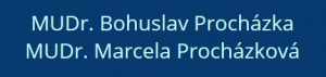 MUDr. Bohuslav Procházka, MUDr. Marcela Procházková 